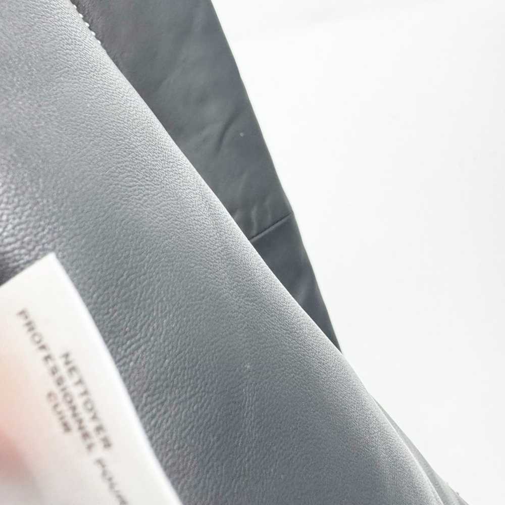 CHELSEA28  Black Genuine Leather Moto Jacket Size… - image 7
