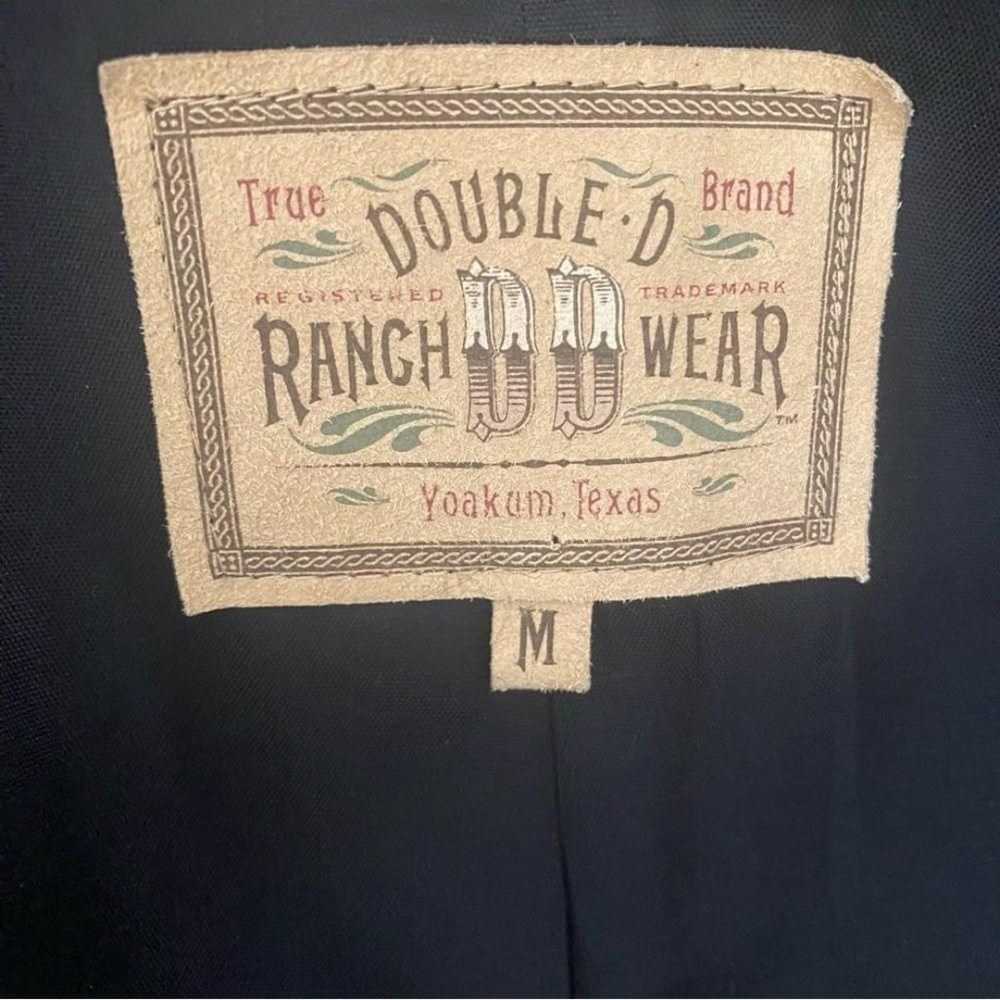 Double D Ranch Floral Embroidered Wool Blend Blaz… - image 6