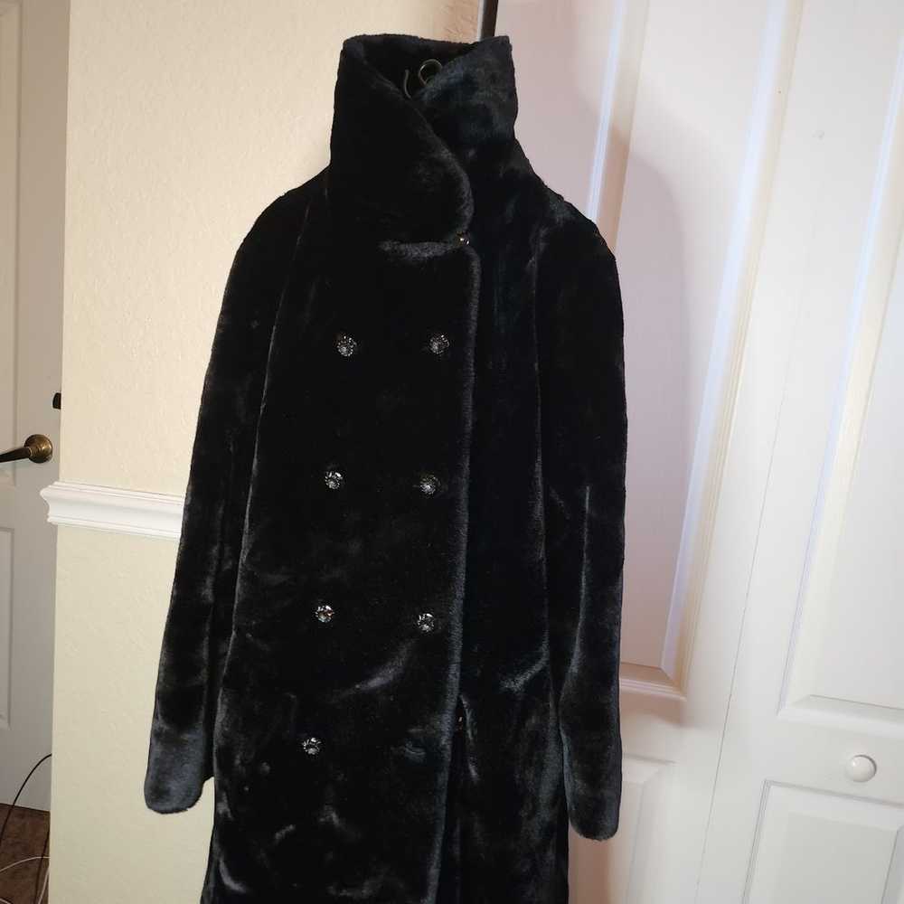 Borgazia Faux Fur coat size M/L - image 6