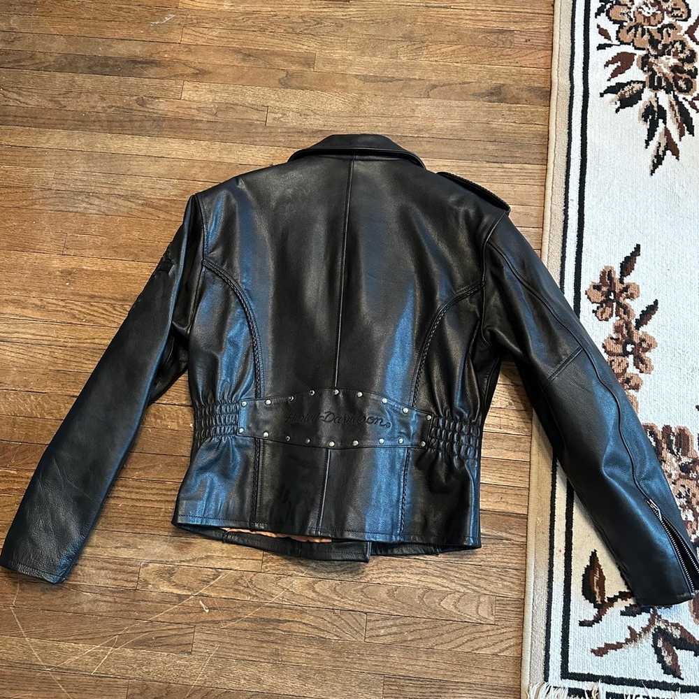 Woman’s Harley Davidson leather jacket - image 7