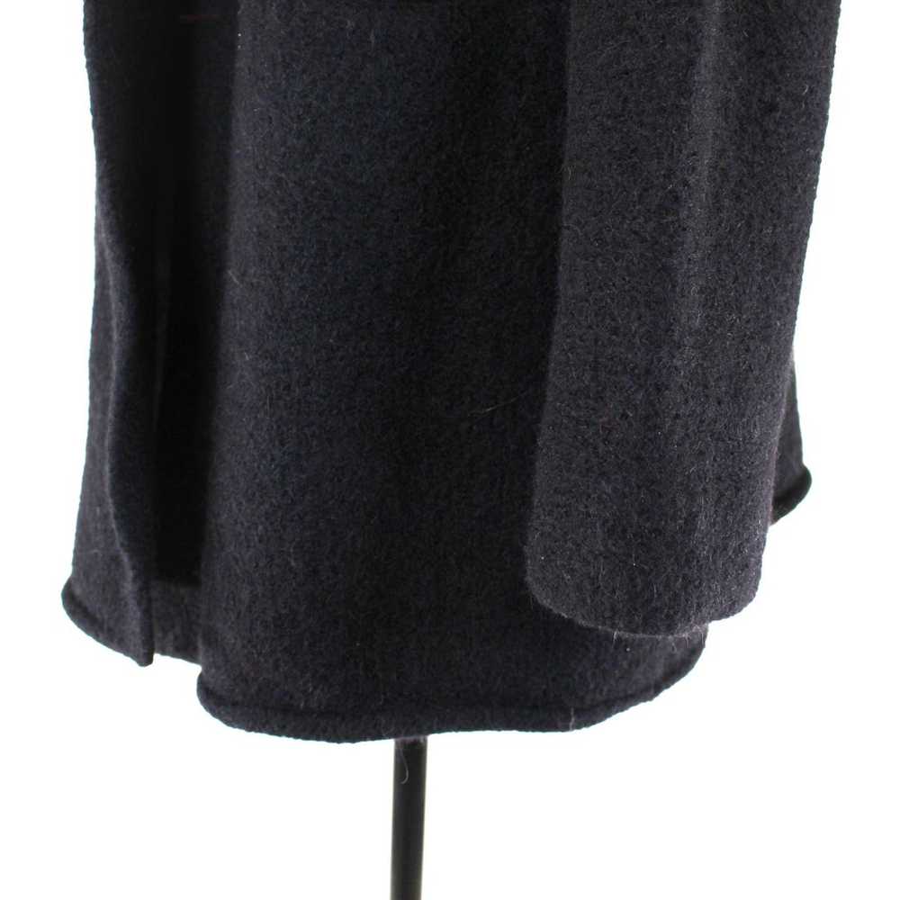 Peruvian Connection Black Hooded Knit Oversized A… - image 4