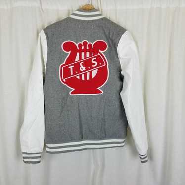 Tegan and Sara Wool Bomber Jacket Varsity Band Orc