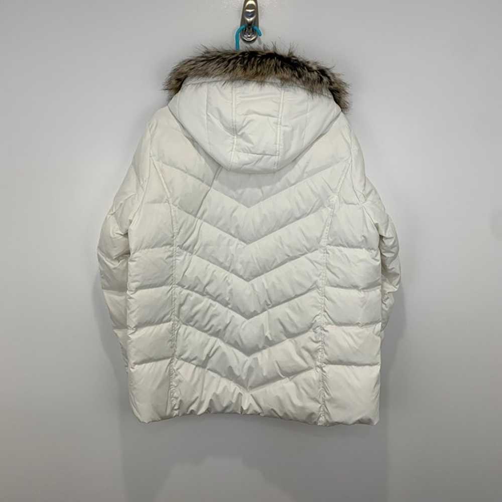 NWOT Lands' End Women's Down Winter Jacket with F… - image 3