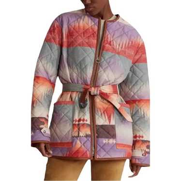 Polo Ralph Lauren Pendleton Quilted Jacket Aztec … - image 1
