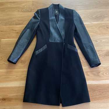Ted Baker Wool and Leather coat