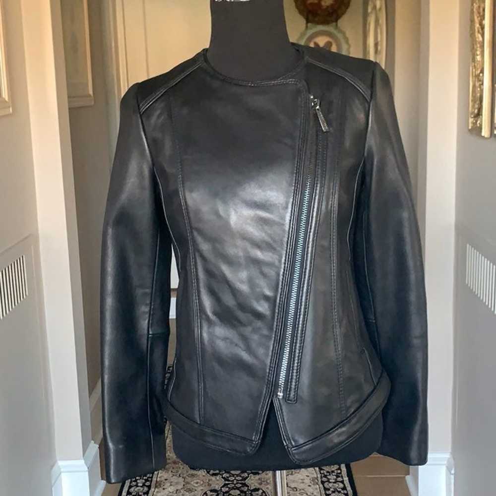 Michael Kors Leather Jacket - image 2
