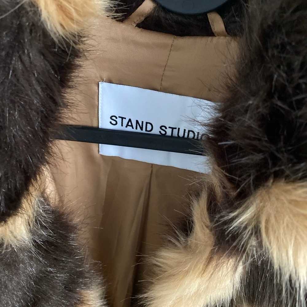 Stand Studio faux fur coat - image 4