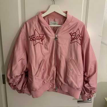 chiara ferragni baby pink jacket