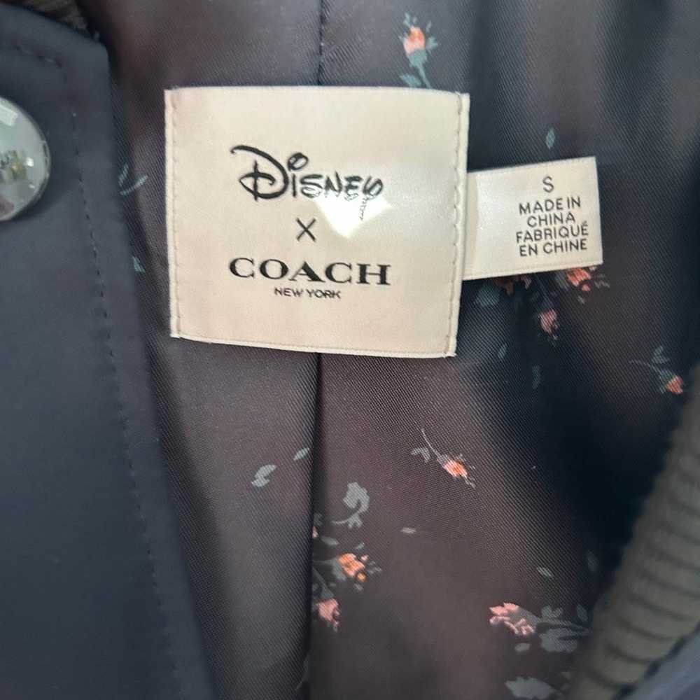 Coach Disney Dumbo Varsity Style Satin Jacket - s… - image 4