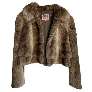 RARE Y2K Juicy Couture Fur Jacket
