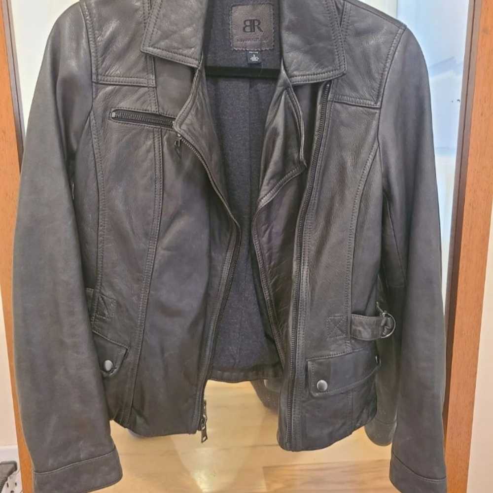 Banana Republic Genuine Leather moto jacket - image 2