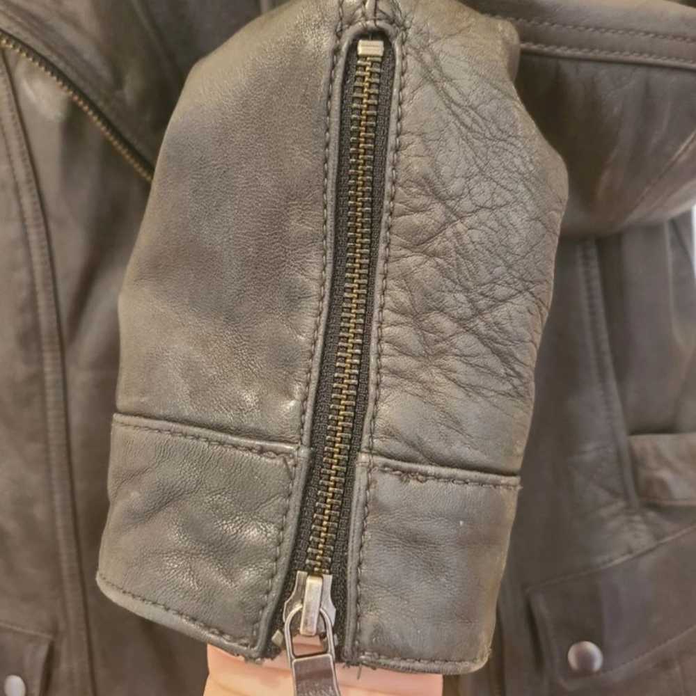 Banana Republic Genuine Leather moto jacket - image 7