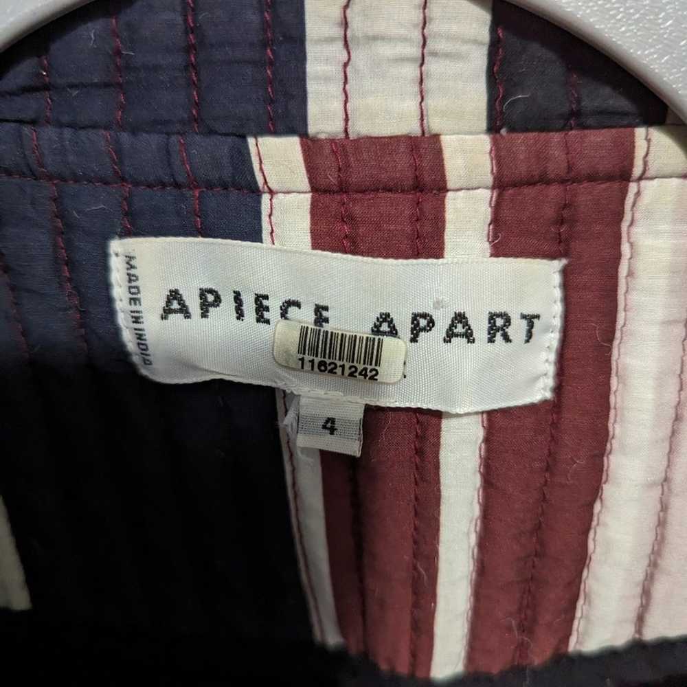 Apiece Apart Quilted Wrap Jacket - image 3