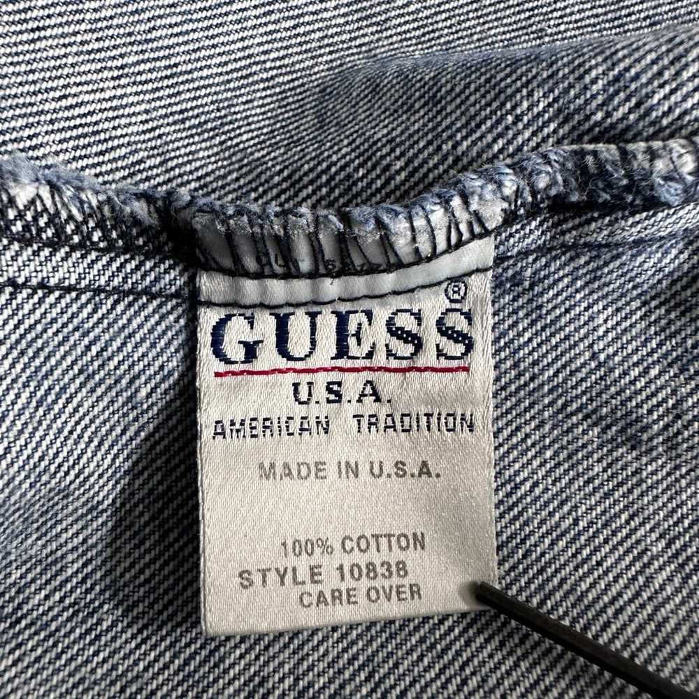 90’s Vintage Guess Denim Jacket - image 11