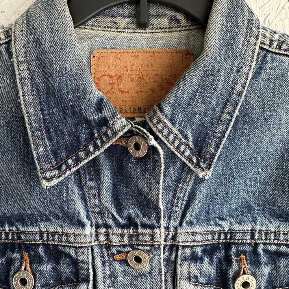 90’s Vintage Guess Denim Jacket - image 3