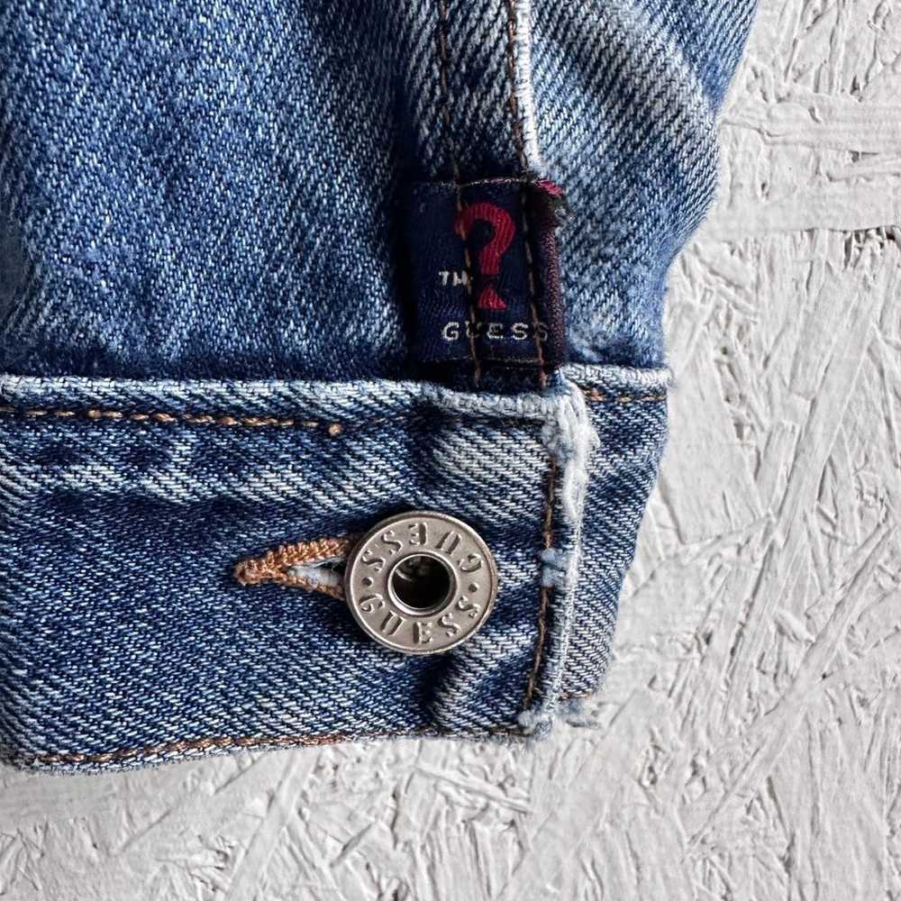 90’s Vintage Guess Denim Jacket - image 8