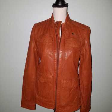 Lucky brand real leather jacket