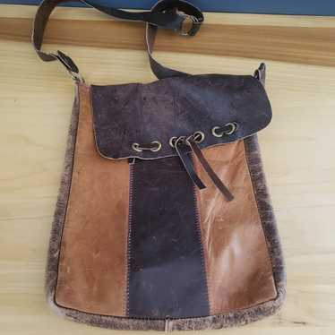 70s Leather Shoulder Bag