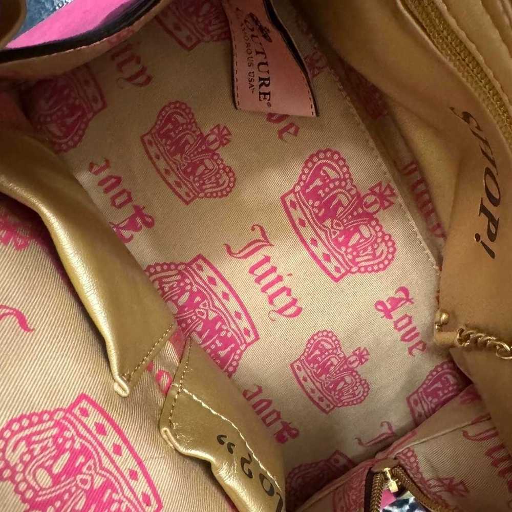 AUTHENTIC VINTAGE Juicy Couture y2k Hot Pink Bowl… - image 6