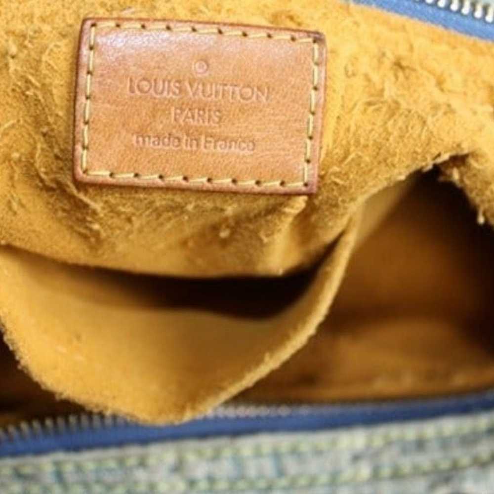 Louis Vuitton  Denim Monogram Baggy PM - image 10