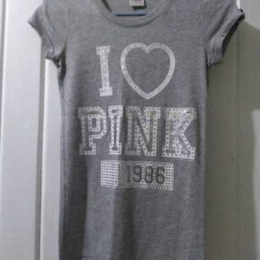VS PINK vintage bling tee X-small