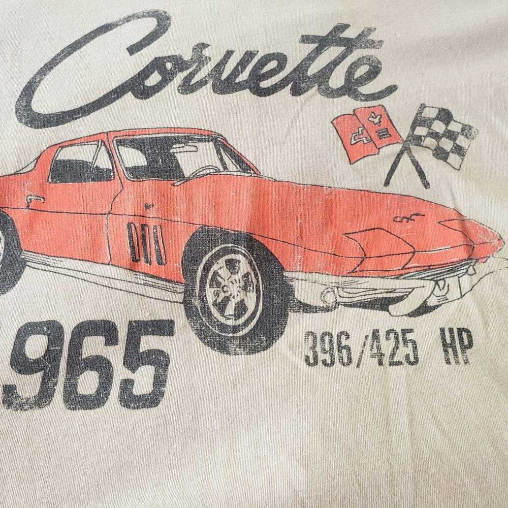 Womens SMALL GM Chevy Corvette Stingray Tee Shirt - image 2
