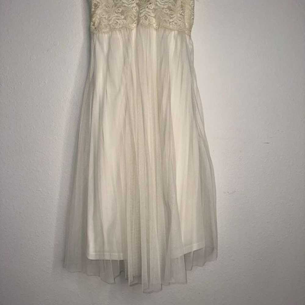 Lovely Day Womens S Vintage Cream Floral Lace & C… - image 3