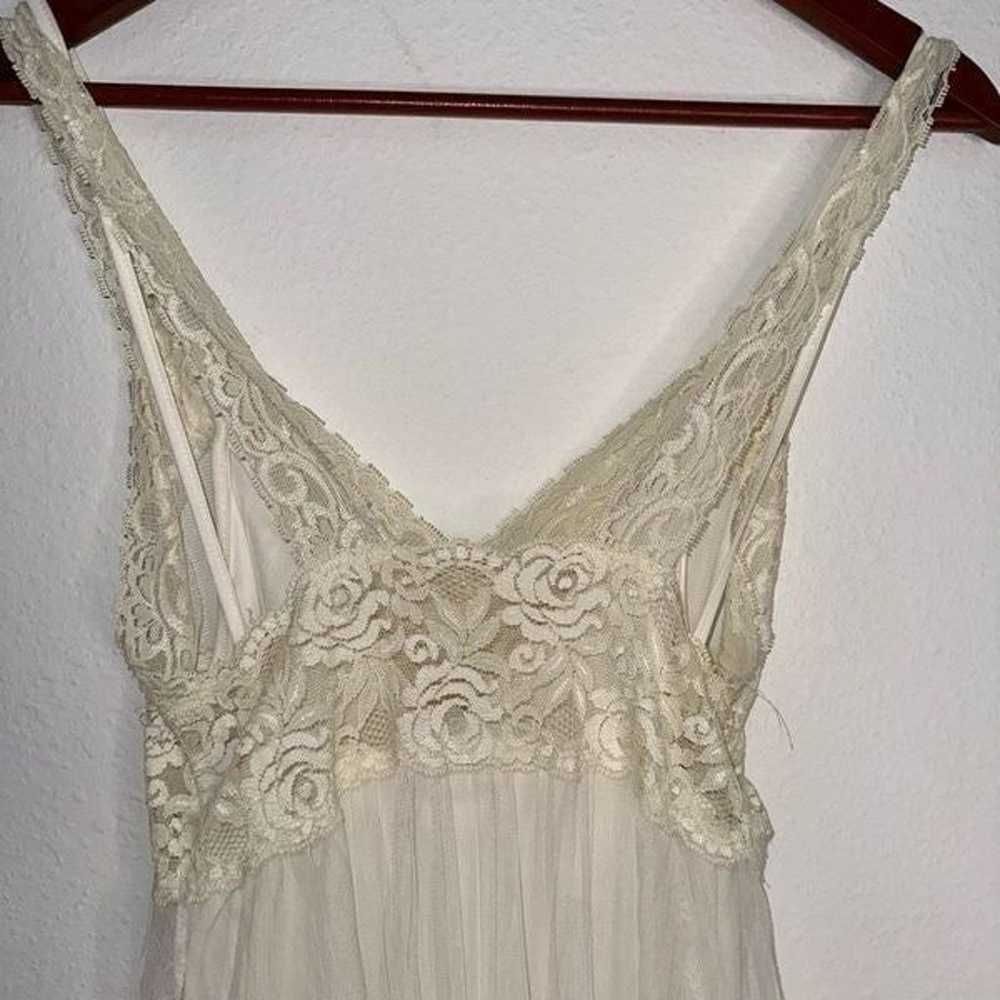 Lovely Day Womens S Vintage Cream Floral Lace & C… - image 4