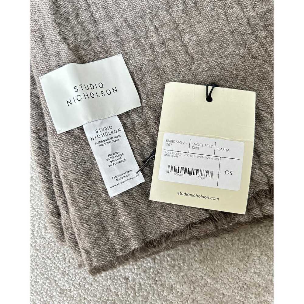 Studio Nicholson Wool scarf - image 8