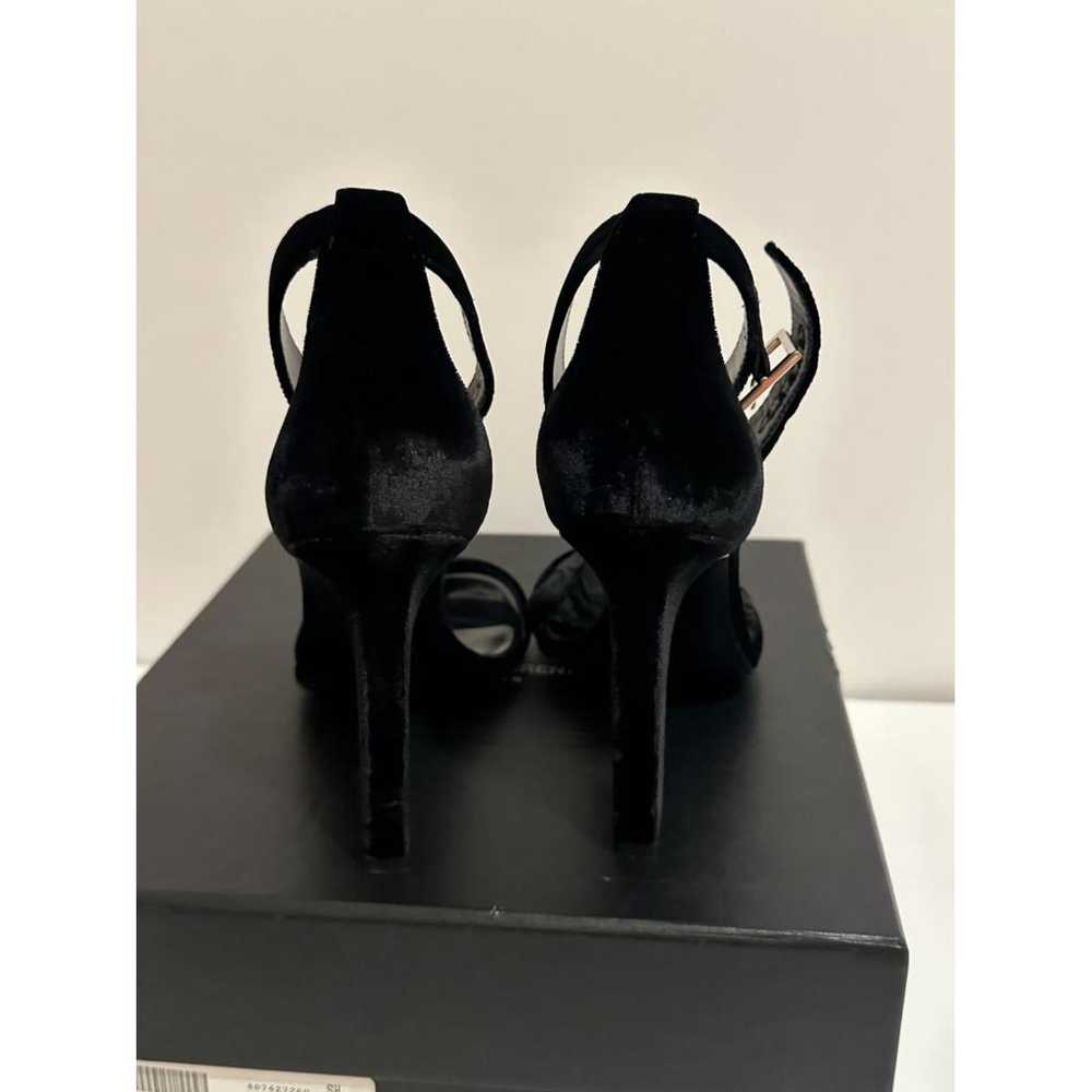 Saint Laurent Velvet heels - image 3