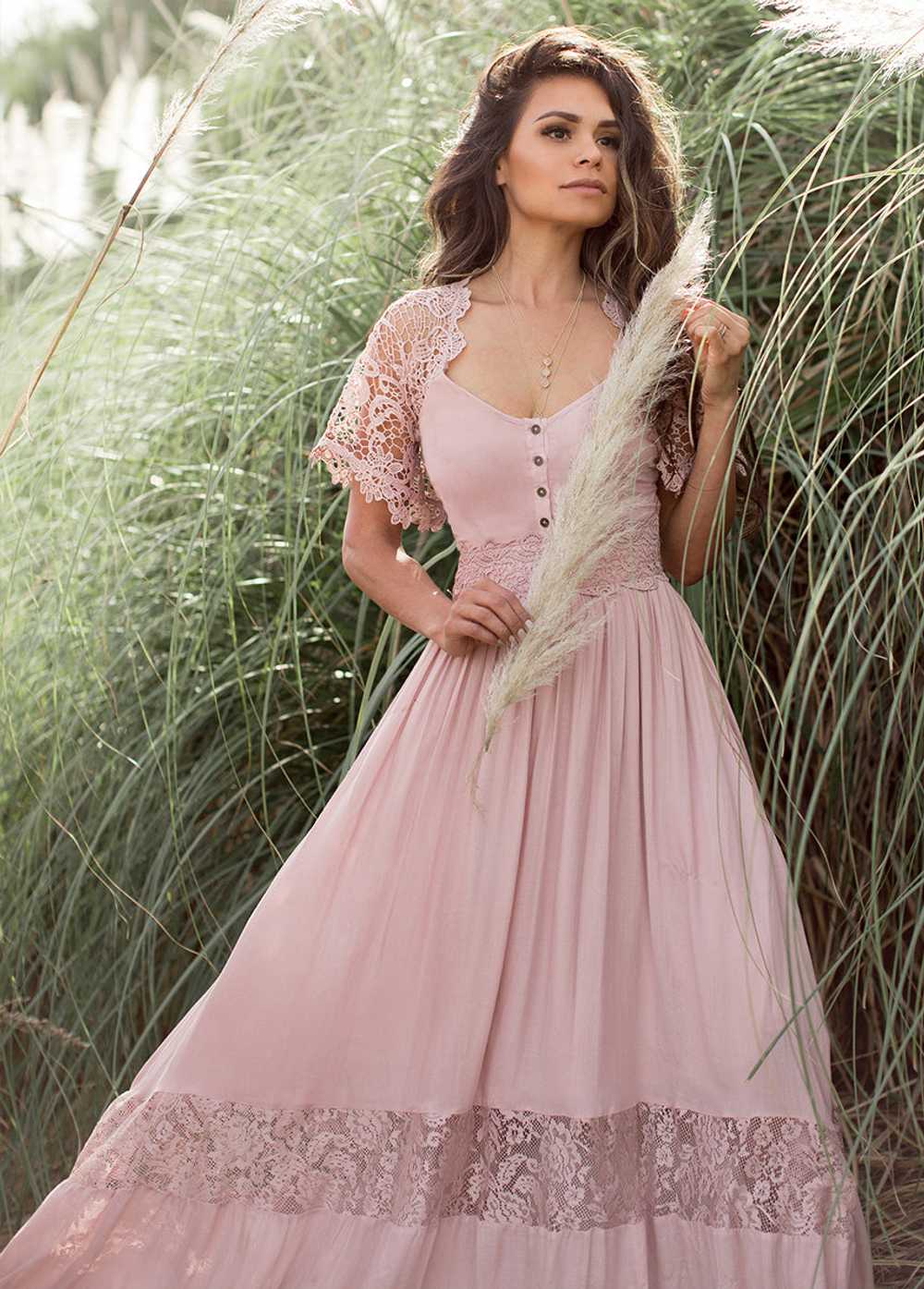 Joyfolie Anna Dress in Lilac - image 4