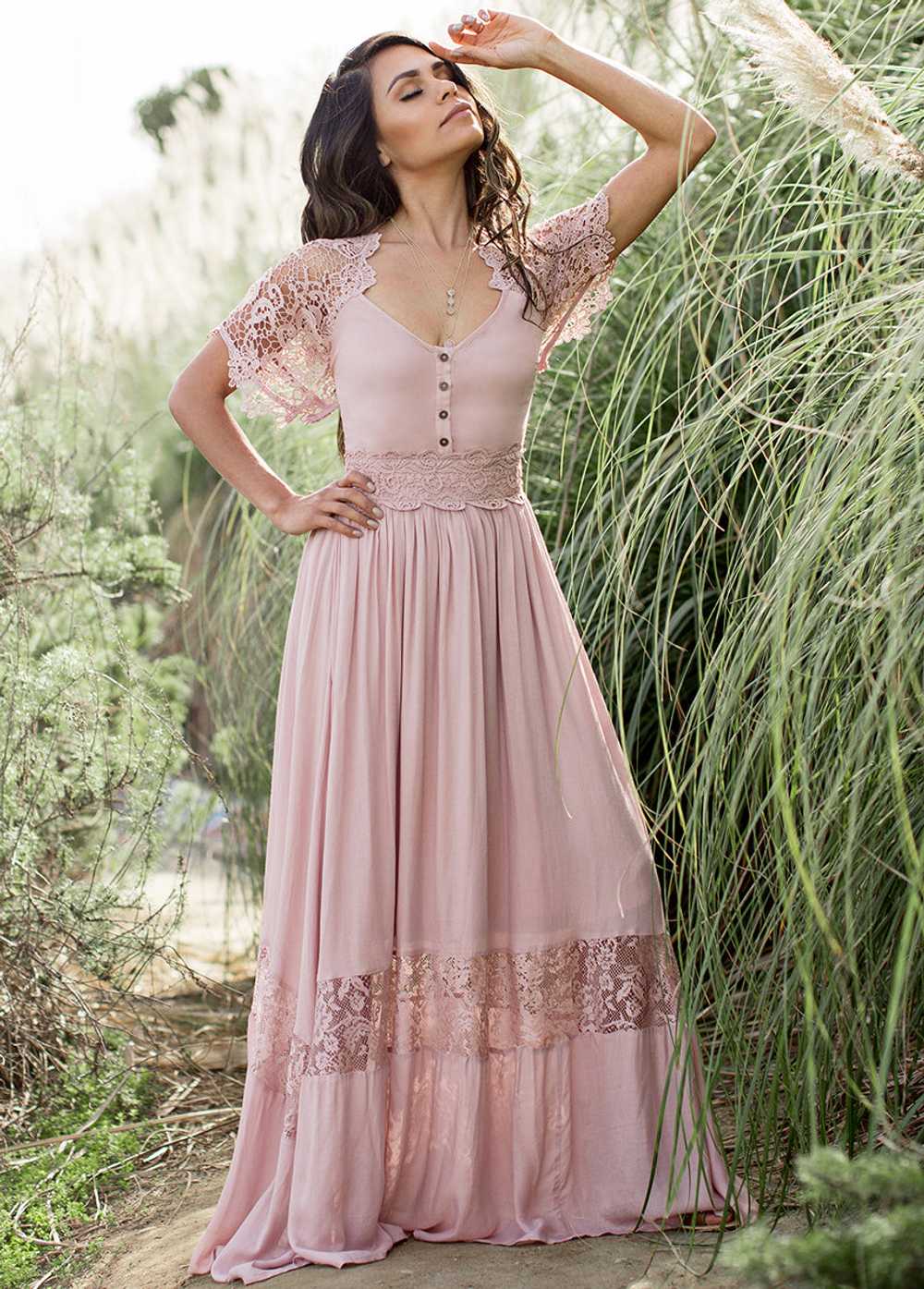 Joyfolie Anna Dress in Lilac - image 5