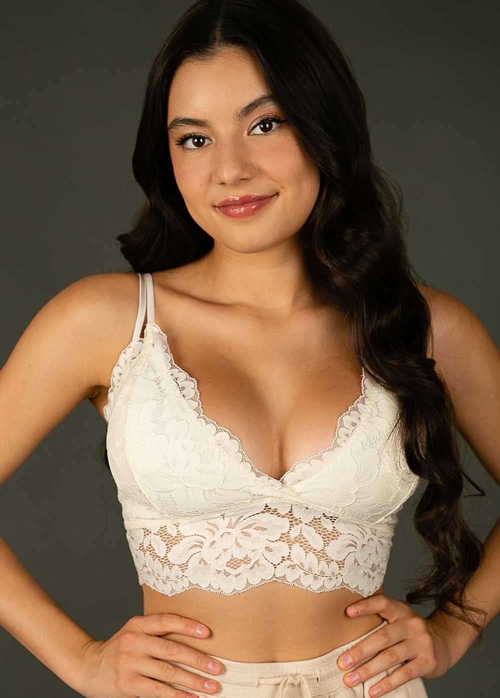 Joyfolie Mel Bralette in Blanc de Blanc - image 1