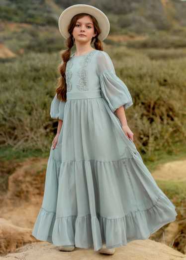 Joyfolie Ellen Dress in Sea Mist