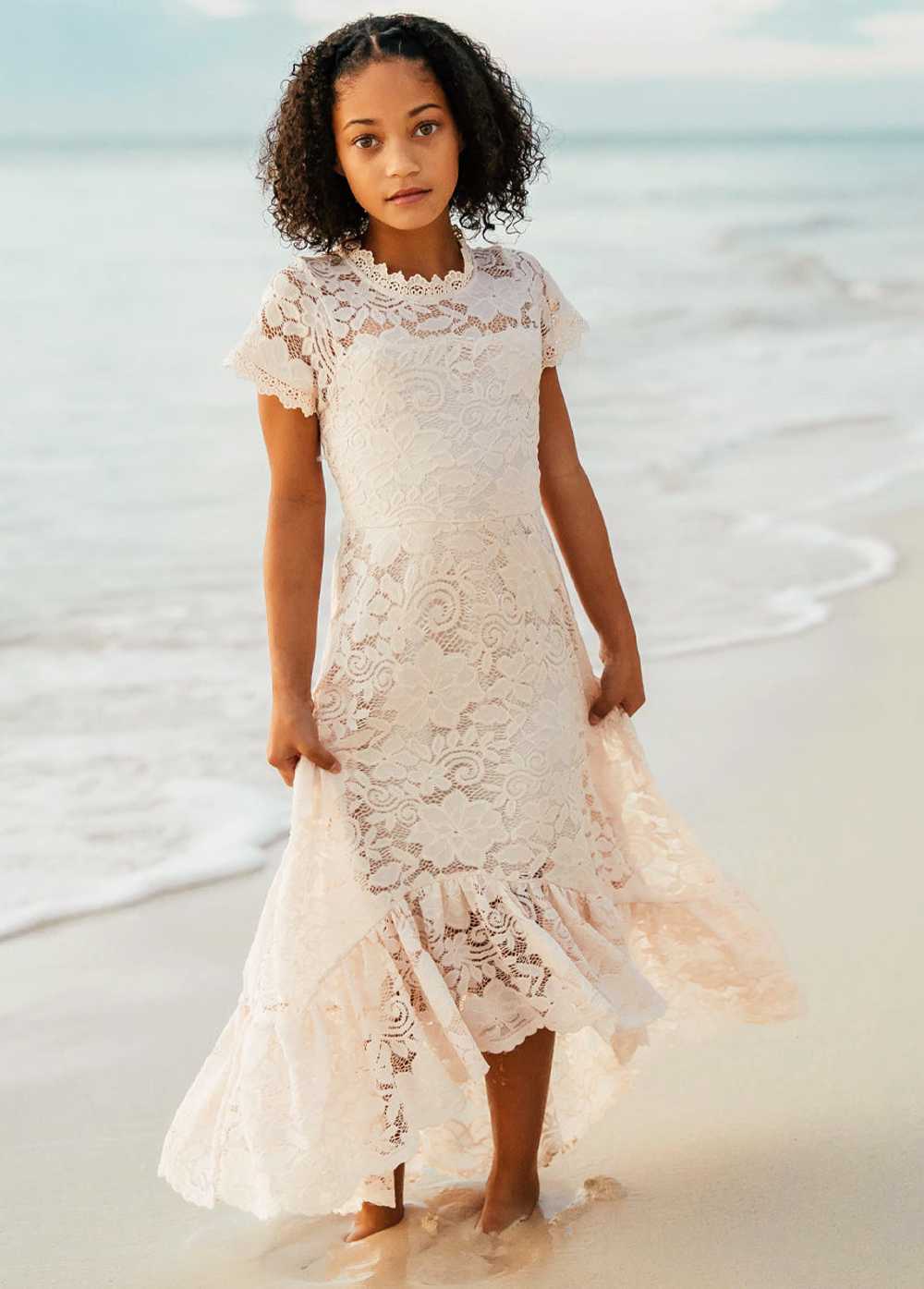 Joyfolie Esperanzie Dress in Shell - image 4