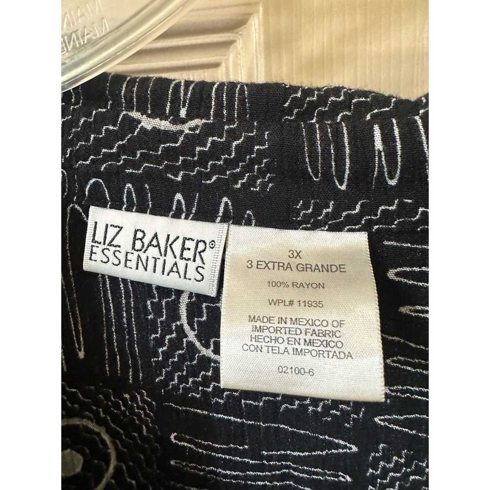 Liz Baker Women’s Blouse Size 3X - image 2