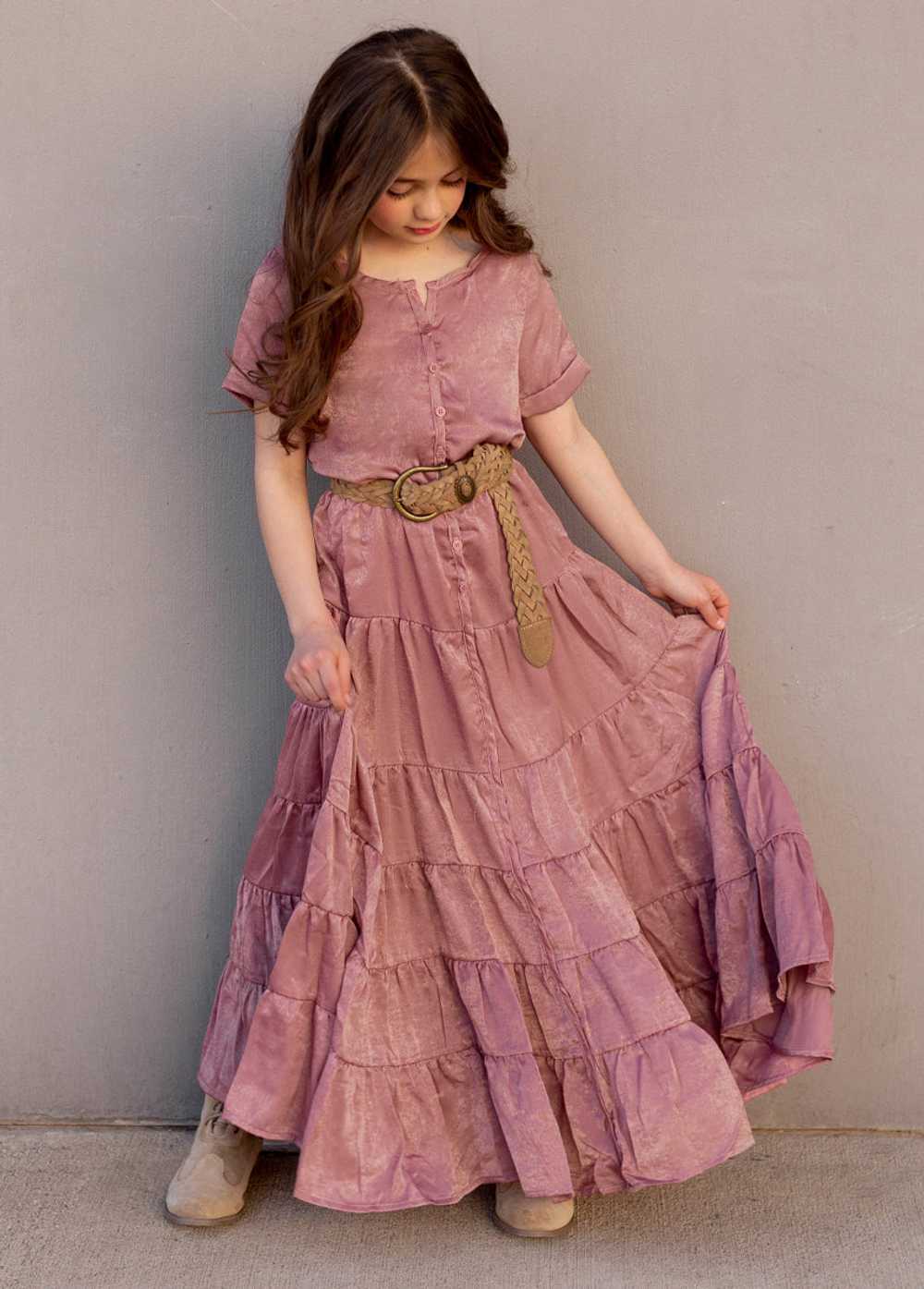 Joyfolie Kassonette Dress in Mauve - image 1