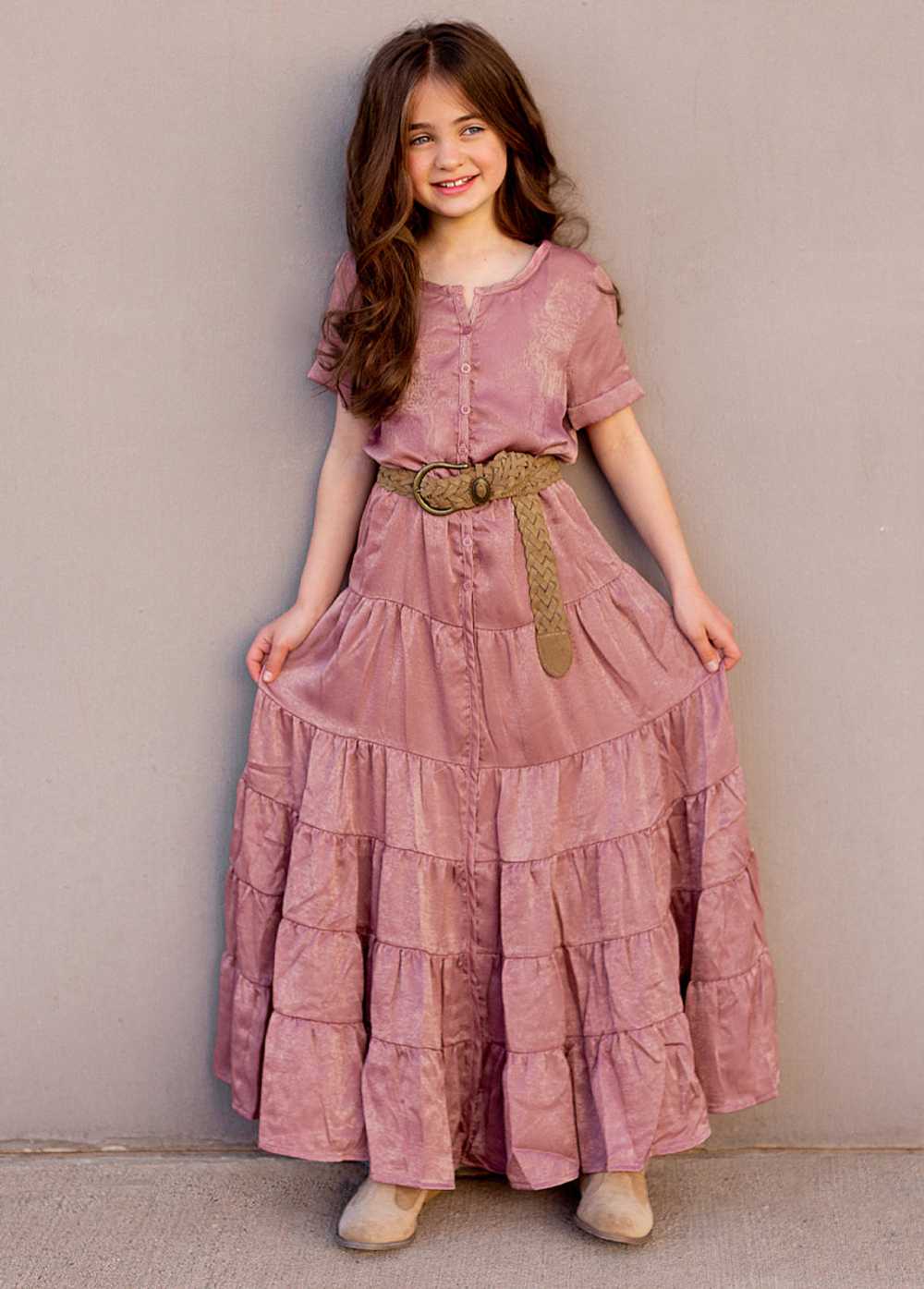 Joyfolie Kassonette Dress in Mauve - image 2