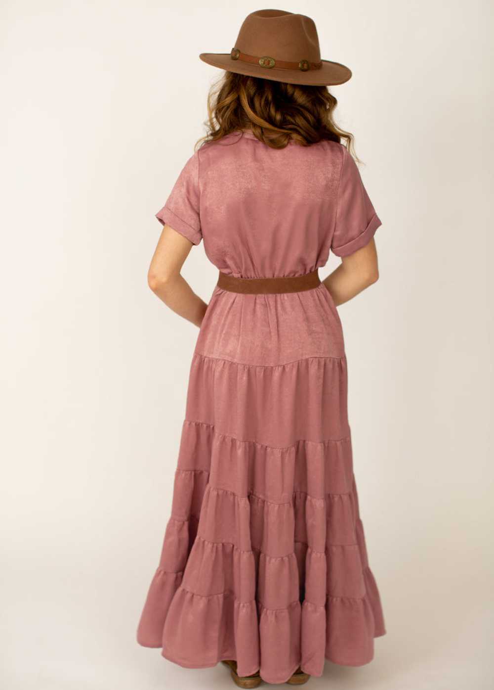 Joyfolie Kassonette Dress in Mauve - image 6