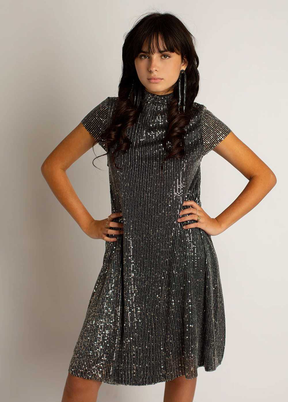 Joyfolie Michelle Dress in Black - image 2