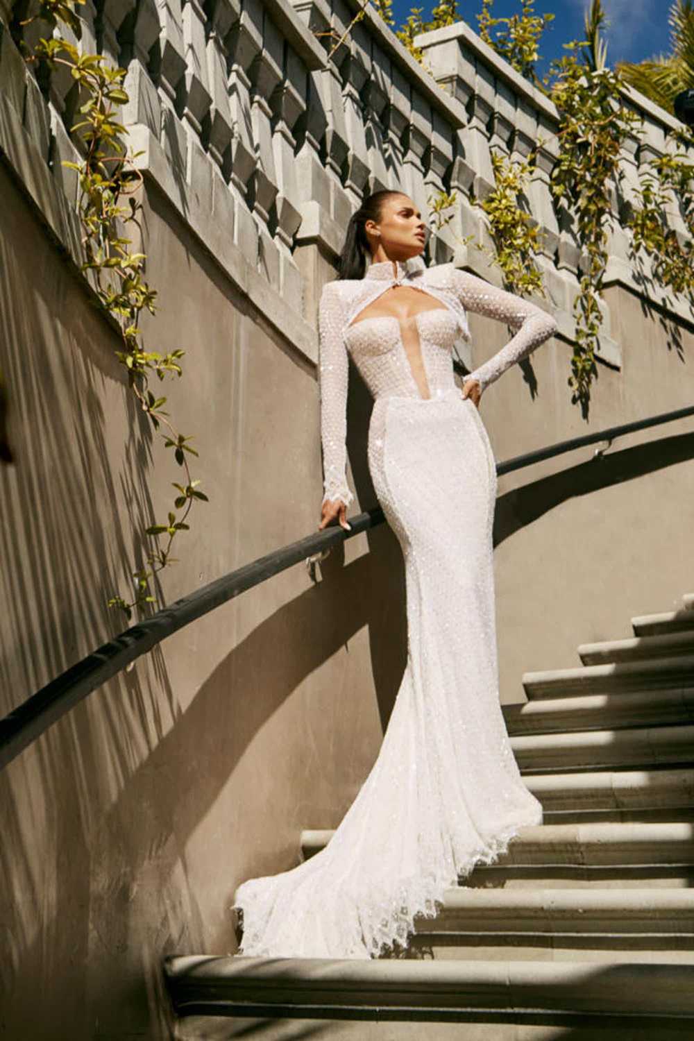 Galia Lahav Tokyo Fitted Fashion Forward Mermaid … - image 7