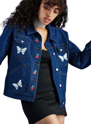 Unif Kiko Butterfly Denim Jacket