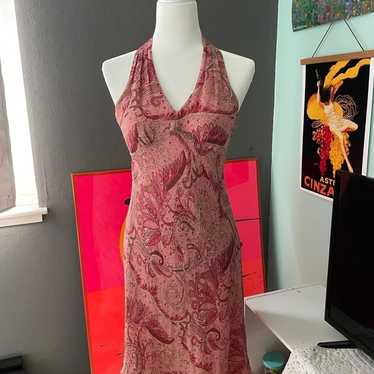 Vintage Paisley Dress - image 1