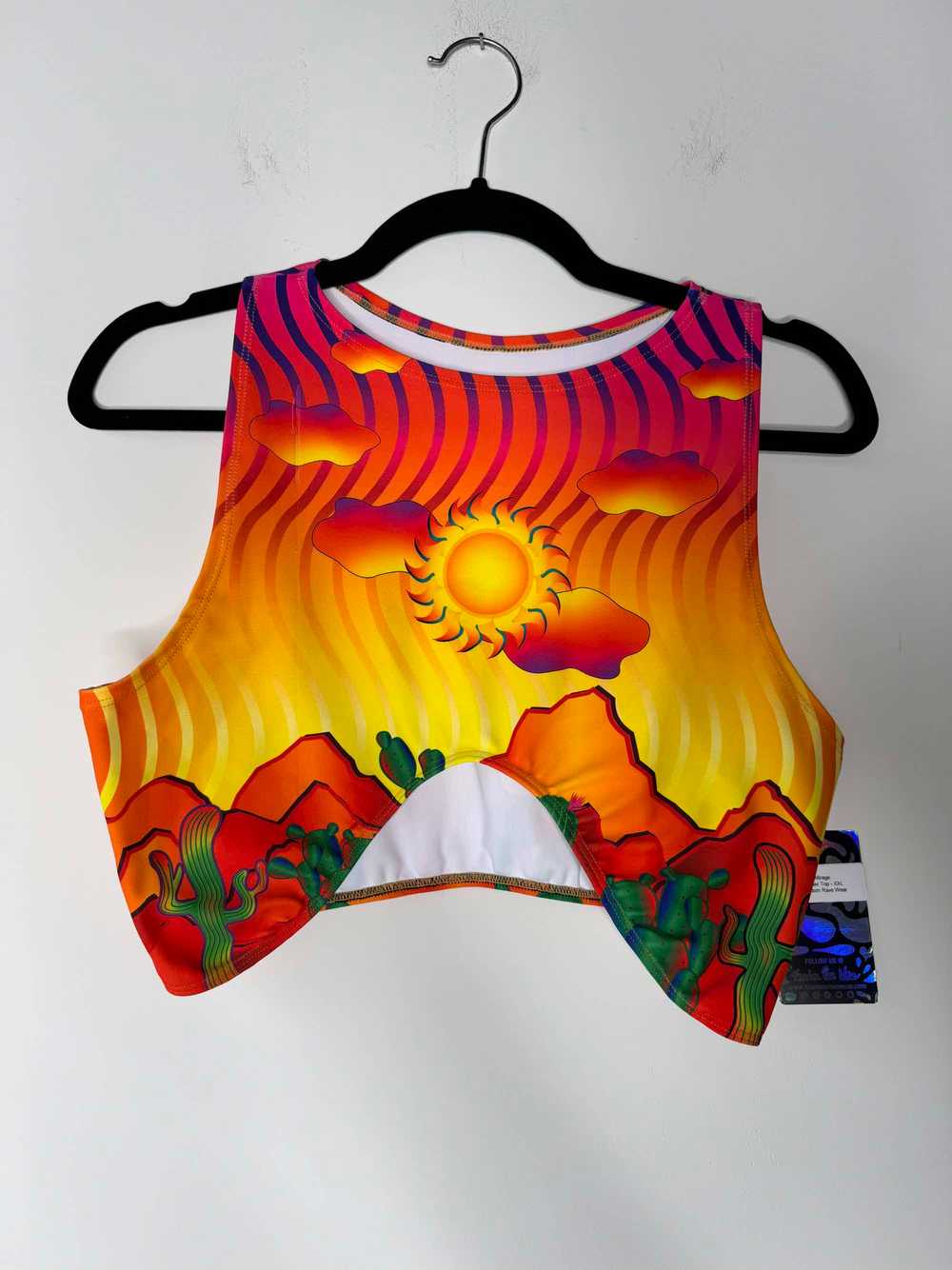 Freedom Rave Wear Mirage Teaser Top - image 1