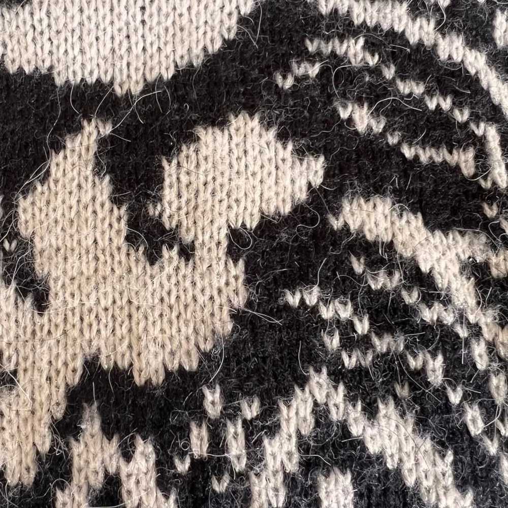 Vintage Nilani Pullover Sweater, Black & White, S… - image 4