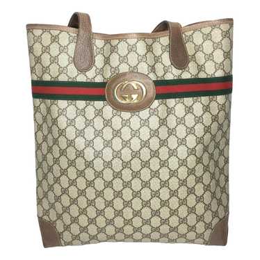 Gucci Ophidia patent leather tote