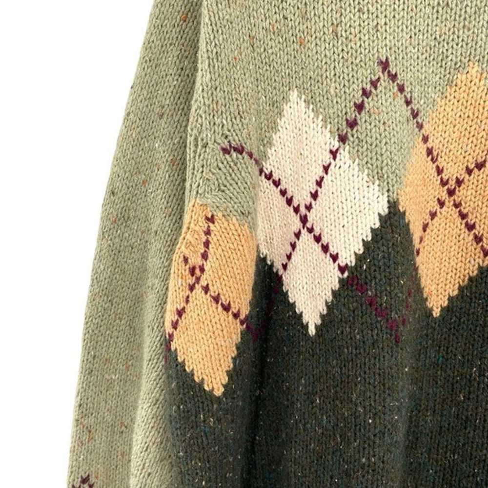 St John’s Bay Women’s Vintage Wool Blend Argyle Z… - image 12