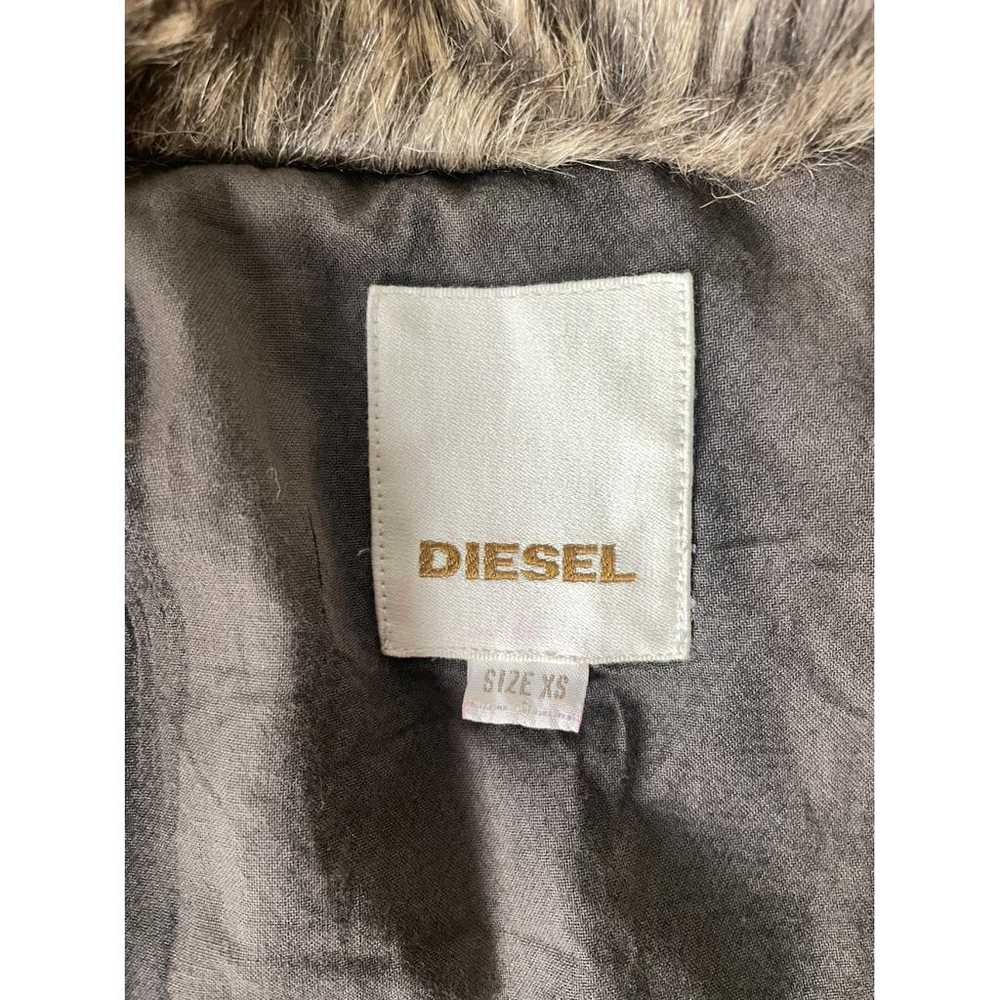 Diesel Faux fur jacket - image 6