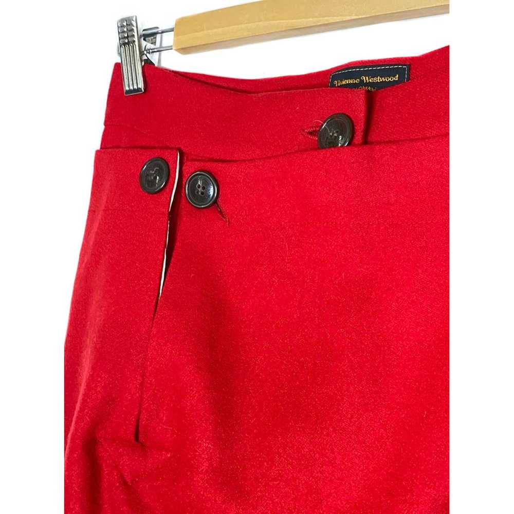 Vivienne Westwood Anglomania Wool mid-length skirt - image 5