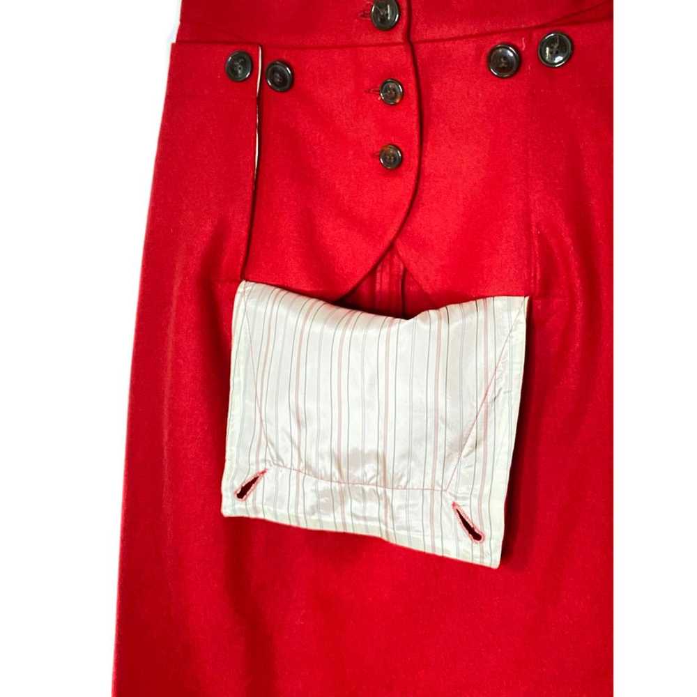 Vivienne Westwood Anglomania Wool mid-length skirt - image 6
